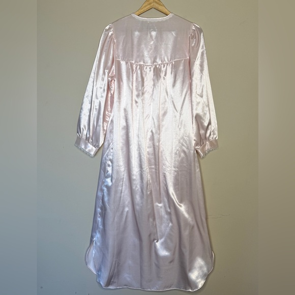 Miss Elaine Light Pink Satin Chemise - Picture 8 of 8